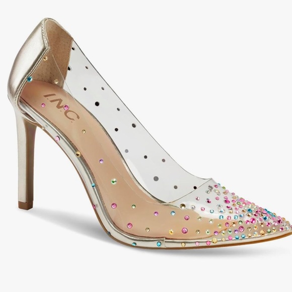 INC International Concepts Shoes - INC Womens Katey Vinyl Pumps